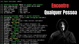 Encontre Qualquer Rede Social Pelo Nome - Termux