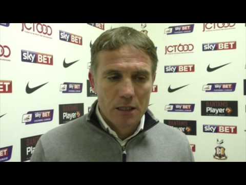 Phil Parkinson after Barnsley JPT defeat