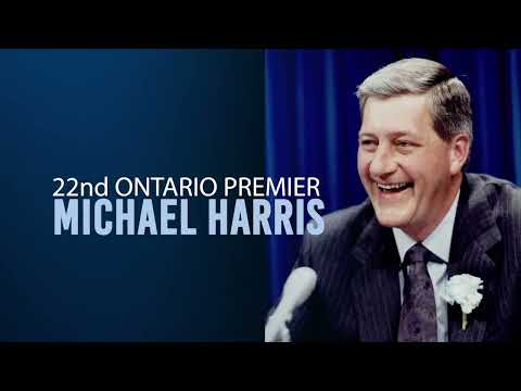 Mike Harris, 22nd premier of Ontario on leadership of the Progressive Conservative Party of Ontario
