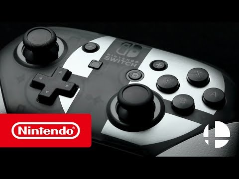 Annonce de la manette Nintendo Switch Pro édition Super Smash Bros.