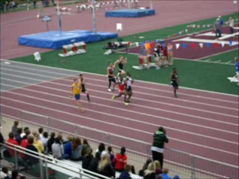 2013 MSHSL Class 2A Track & Field Championship Meet - Boys 200 Meter Dash PRELIMS (Heat 3 Of 3)