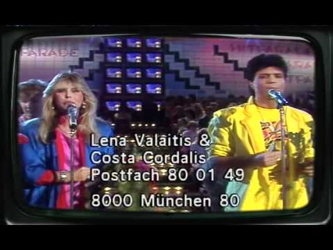Lena Valaitis & Costa Cordalis - Wenn der Regen auf uns fällt 1985
