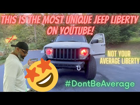 HERES A REVIEW OF ALL THE MODIFICATION I DID TO MY 2012 JEEP LIBERTY...NOT YOUR AVERAGE LIBERTY