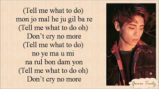 SHINee - Tell Me What To Do (Easy Lyrics)