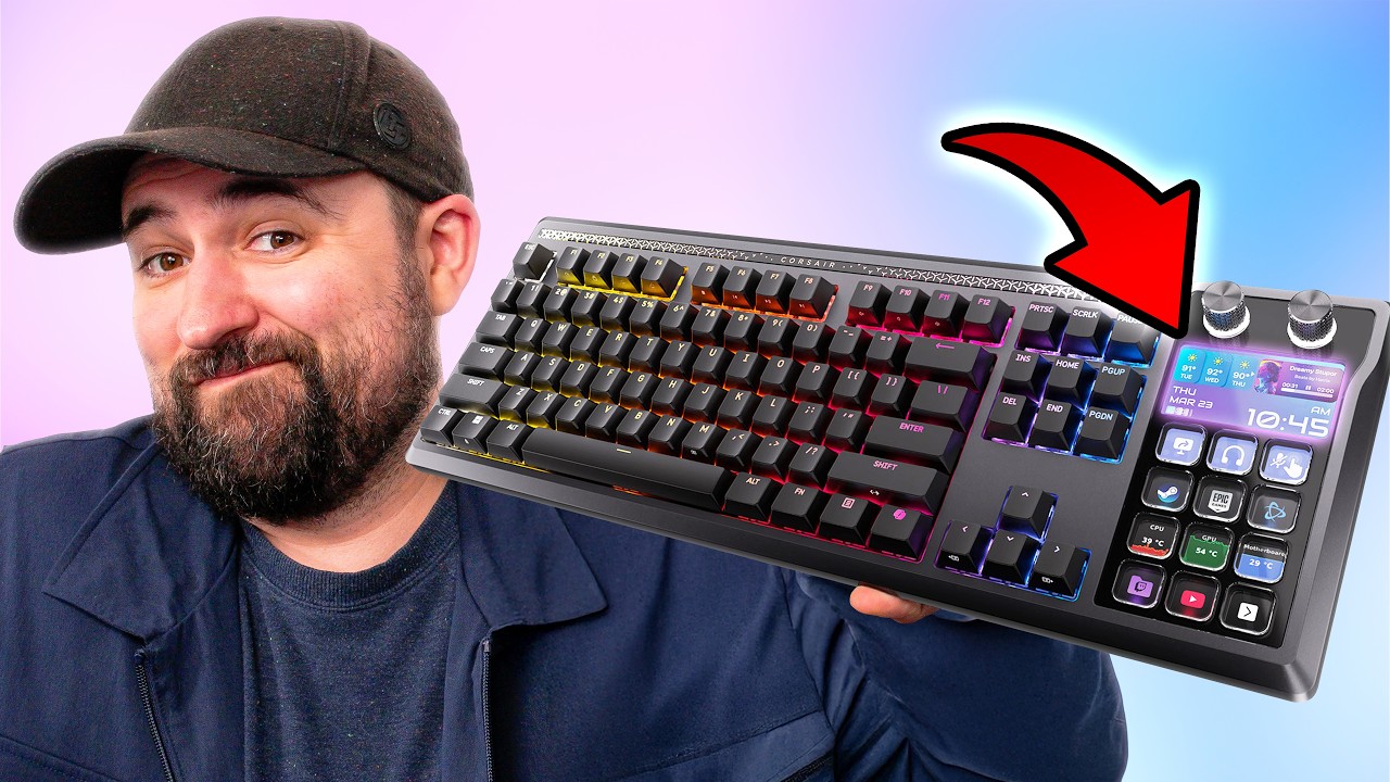 Every Streamer’s Dream keyboard - Corsair Galleon 100 SD