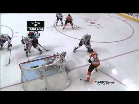 Simon Gagne goal against the Washington Capitals 2/27/2013