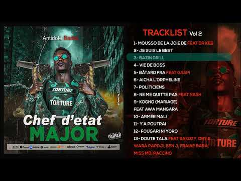 MALI RAP GASPI BAZIN DRILL INTRO TRACKLIST VOL15 (2021) abonne vous remercie