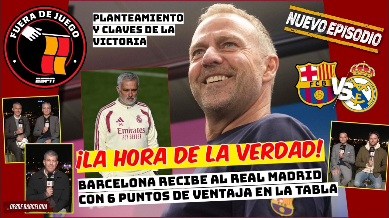 Hansi Flick NO VA A CAMBIAR su ESTILO de JUEGO aunque MBAPPÉ anote PRIMERO | Fuera de Juego
