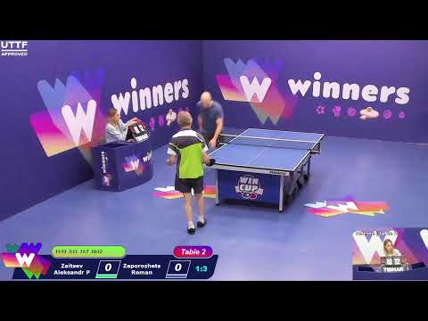 WINners CUP table 2  25.11 Zaitsev Aleksandr P - Zaporozhets Roman  13:00
