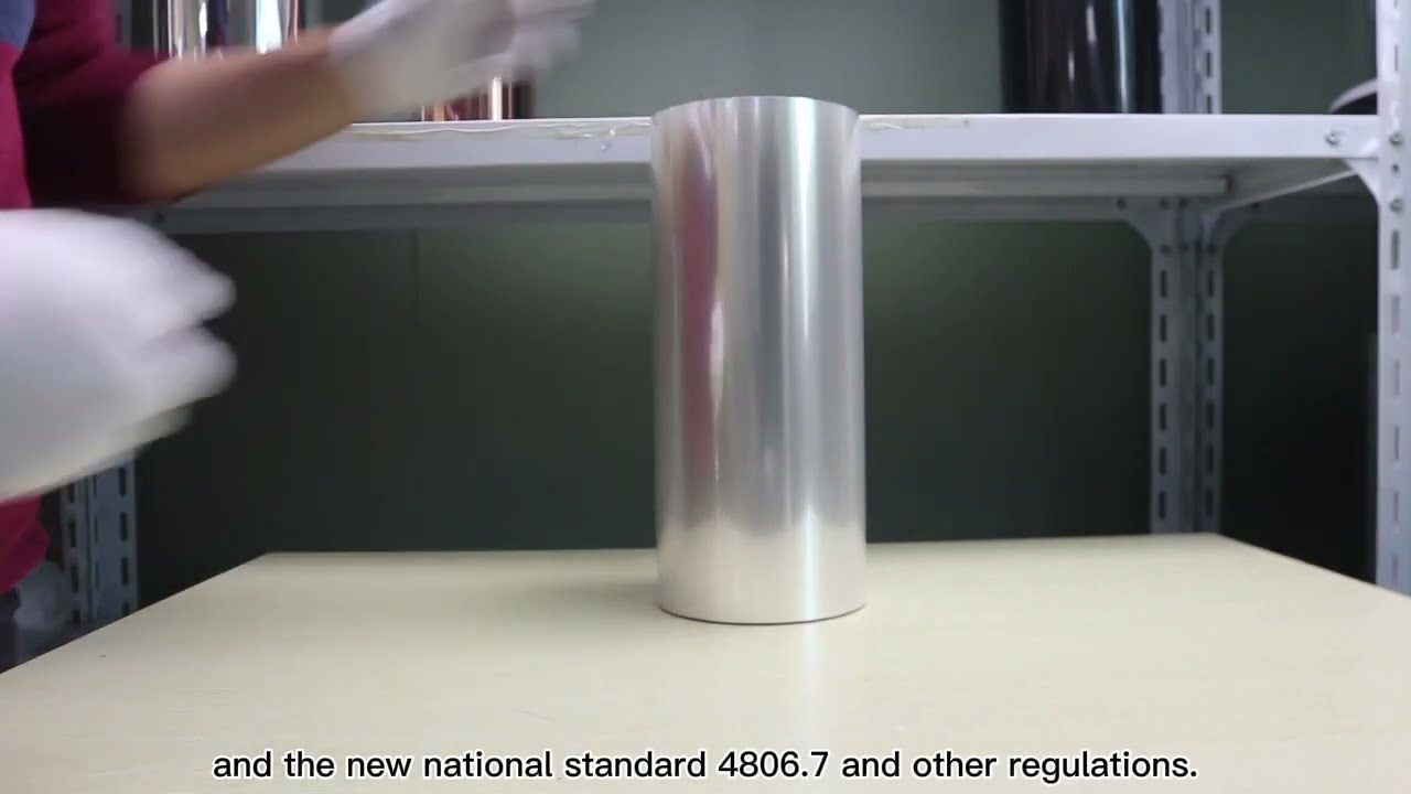 ALOx-Pet is a transparent, high barrier, biaxially oriented polyester film