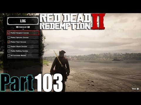 Red Dead Redemption 2 Part 103 - How To Clear A Wildlife Art Exhibition Mission Part IV [PS4 Pro]
