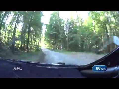 Barum Rally 2015 - Kajetanowicz Onboard SS11 with DATA