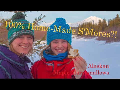 100% Home-Made Maple S'MORES?! (Are Easy to Make) -S1E20