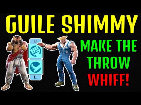 SF6 GUILE Guide: How you can open up THROW-TECH MASH and delay tech BEGINNER/INTERMEDIATE/ADVANCED?
