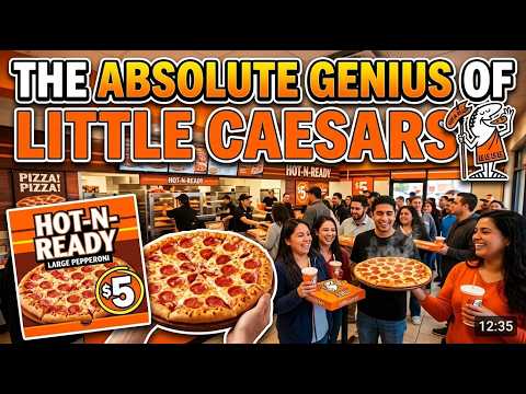 The Absolute GENIUS of Little Caesar's