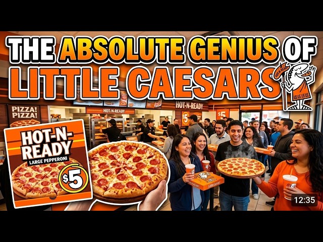 The Absolute GENIUS of Little Caesar's