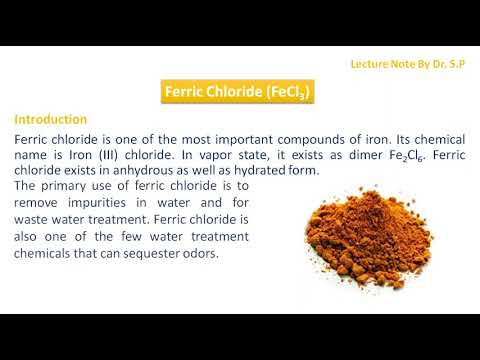 Ferric chloride anhydrous, for industrial