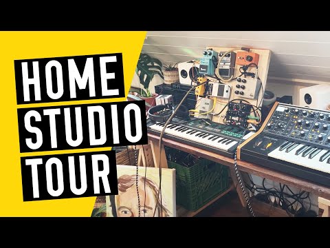 Home Recording Studio Tour - (Attic Studio and Record Label) [2022]