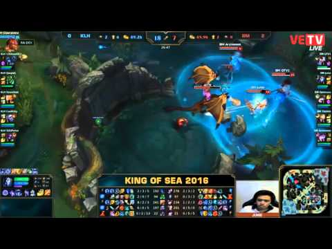 Highlight League of Legend - King Of Sea Highlight - [13.01.2016] KLH vs BM [KingOfSea 2016][Game 3]