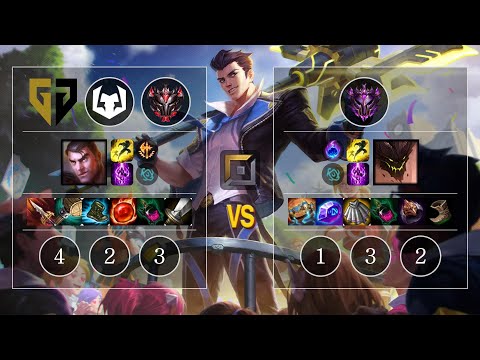 GEN gyuvee Jayce vs Malphite Top - KR Patch 10.12