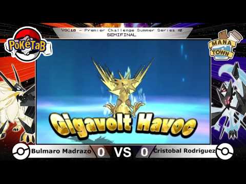 Bulmaro Madrazo VS Cristobal Rodriguez - SEMIFINAL VGC18 Premier Challenge Summer Series #2