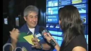 Marcos Pontes no Zapping Zone do Disney Channel