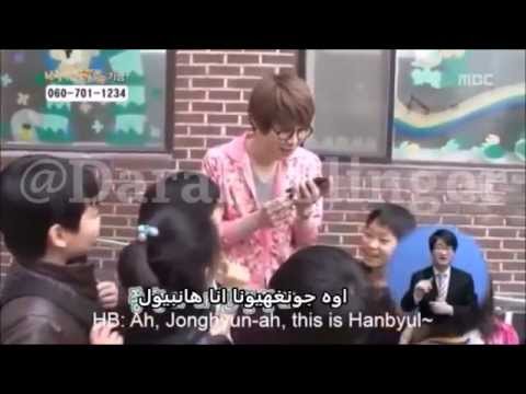 Arab SUB 130411 LEDApple's Hanbyul calls SHINee's Jonghyun