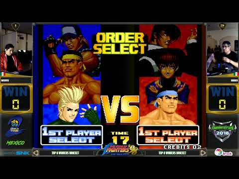 Highlight: [ESP] Thunderstruck 2018 - KOF 98 Top8