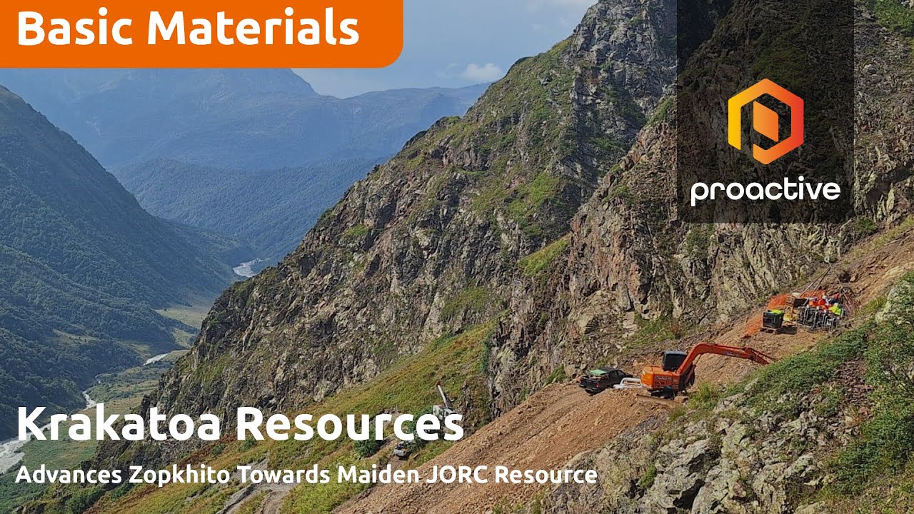 Krakatoa Resurces CEO Mark Major updates on Zopkhito exploration