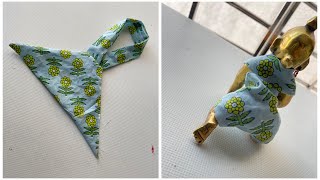 How to make laddu Gopal ji ki new neppy dress 😍(6&7)😍