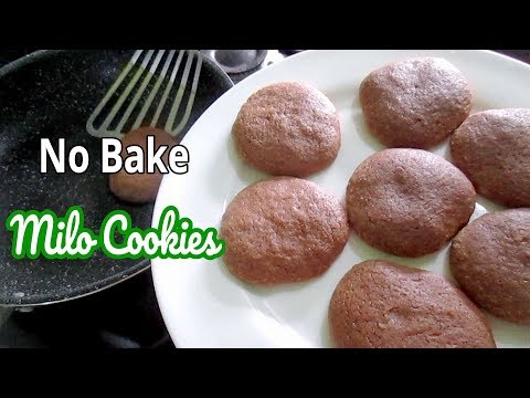 Milo Cookies No Bake I How to make Milo Cookies