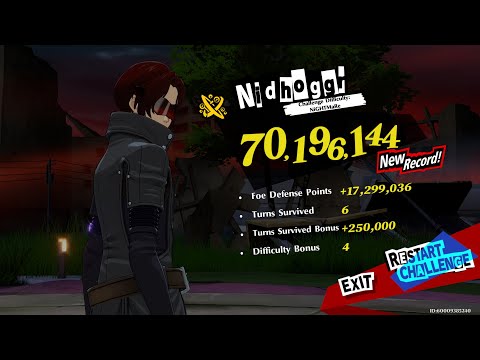 Persona 5 The Phantom X | Nidhoggr Boss Fight (70M)