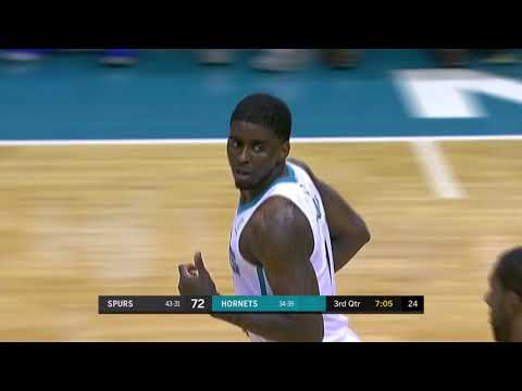 Dwayne Bacon Comes Up CLUTCH In OT Win - 24 Pt Game *Full Highlights* | HORNETS vs SPURS | 3.26.2019