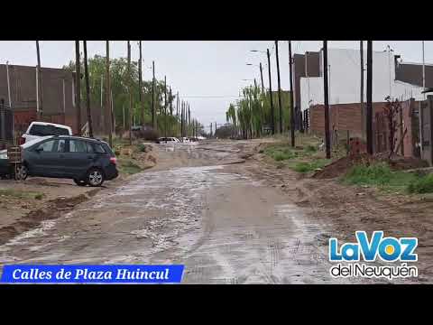 La Voz TV: calles de Plaza Huincul