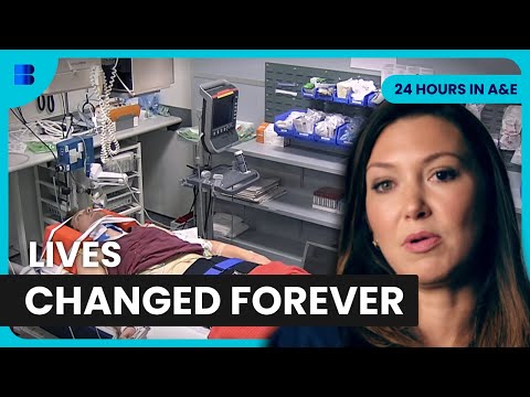 Father and Son Motorcycle Crash at St George's | 24 Hours in A&E | Documentary