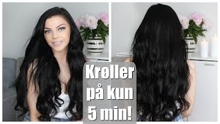Hverdagskrøller på kun 5 minutter! // www.stina.blogg.no