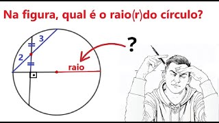 WHAT IS THE RADIUS OF THE CIRCLE ❓