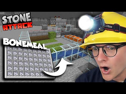 AUTOMATISCHE BONEMEAL/MOSS FARM! UNENDLICH! - StoneAttack! #23
