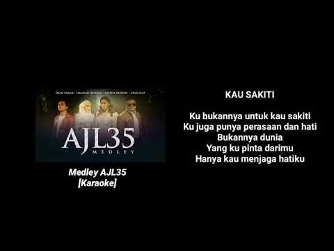 AJL35 Medley (KARAOKE) | Hannah Delisha, Azmi Saat, Raysha Rizrose & Dean Eiman