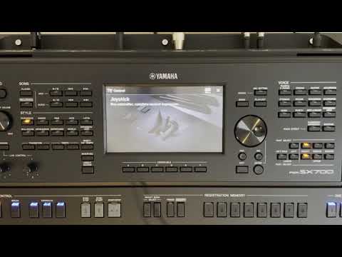 YAMAHA PSR-SX700 - DEMO