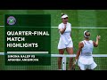 Simona Halep vs Amanda Anisimova | Match Highlights | Wimbledon 2022