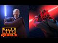 Maul Vs Obi Wan Kenobi 4K HDR Star Wars Rebels