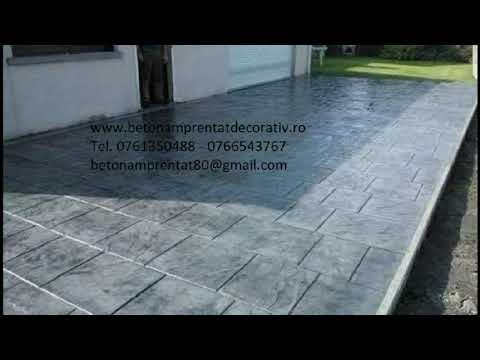 Beton Amprentat Valea Zălanului - Covasna Tel.0761350488 -0766543767