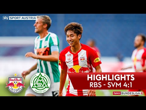 Highlights: tipico Bundesliga, 2. Runde: FC Red Bull Salzburg - SV Mattersburg 4:1
