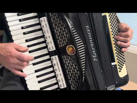 Immagine Rare, Top Italian Made Accordion Marinucci Super Mod 975 - 120 bass, 20 switches + Case & New Straps - Certificate -Video - 21