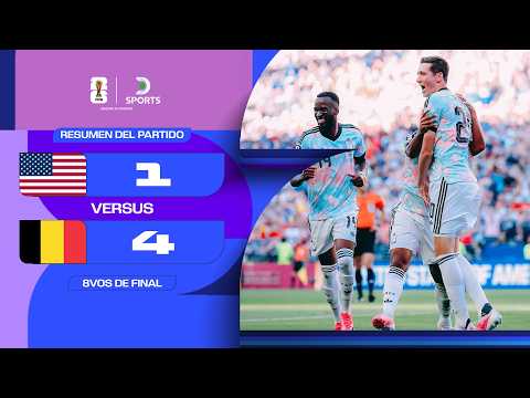 ملخص مباراة الولايات المتحدة ضد بلجيكا بتاريخ 2026-07-07