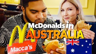 Trying McDonalds in AUSTRALIA!