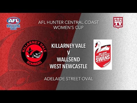 2019 HCCAFL Black Diamond Women's - Killarney Vale v Wallsend-West Newcastle