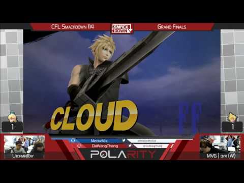 CFL Smackdown 114 WiiU - UtopianRay (Rosalina) vs MVG Dyr (Cloud) - Grand Finals