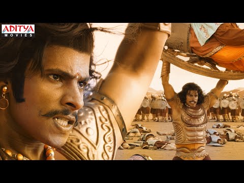 Abhimanyu (Nikhil Kumar) War Scene | Kurukshetra (2021) Hindi Dubbed Movie| Darshan, Sonu Sood